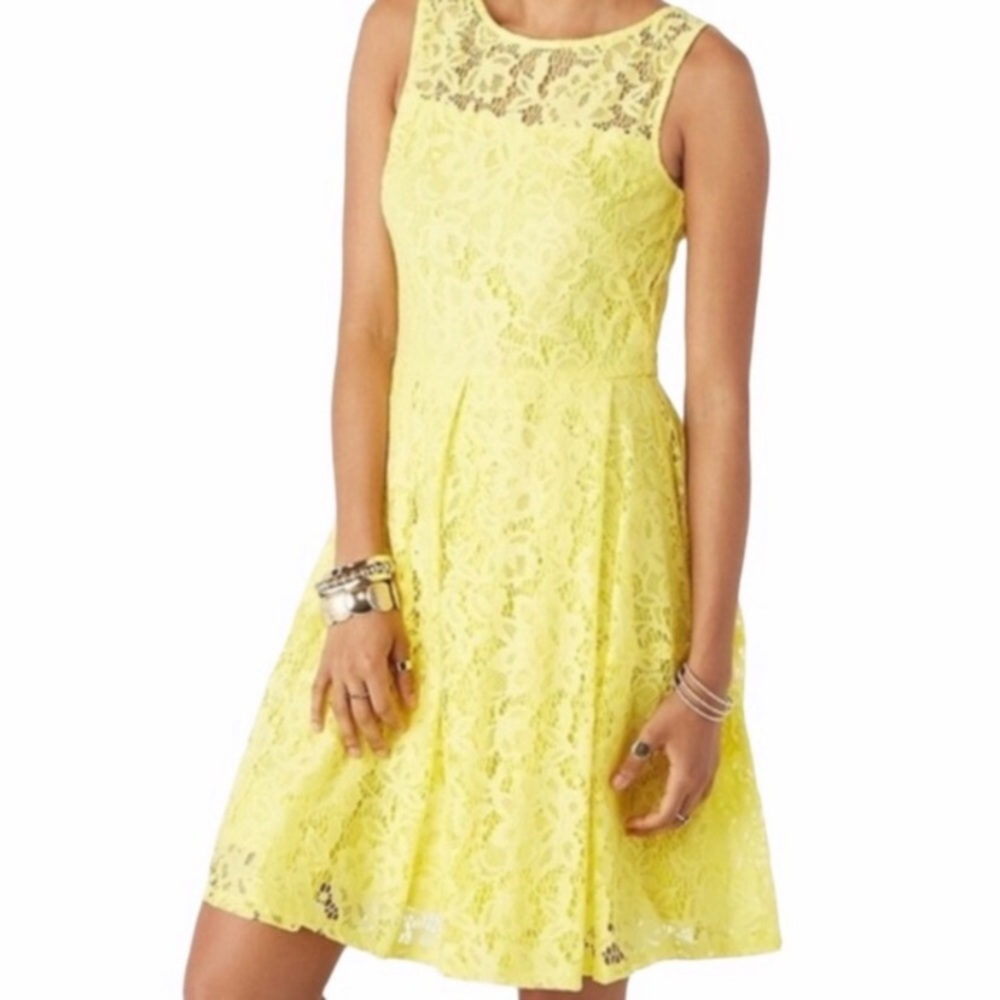 Raz and Ali Yellow Dress Plus Size